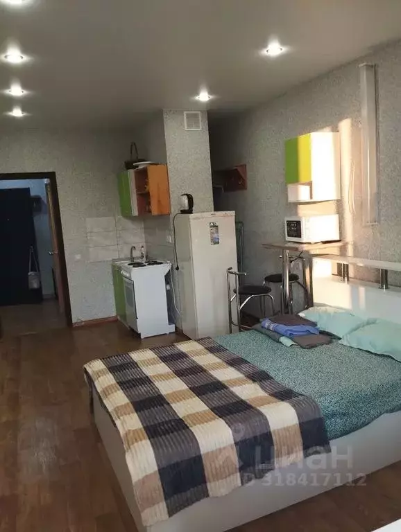 1-к кв. Татарстан, Казань Даурская ул., 34Б (28.0 м) - Фото 0
