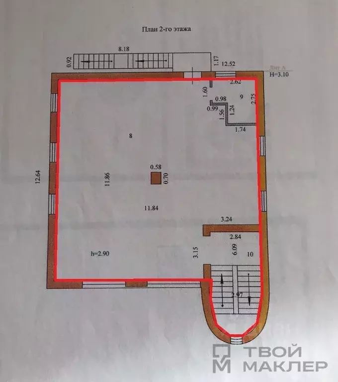 Офис в Пензенская область, Пенза ул. Терновского, 23 (132 м) - Фото 1