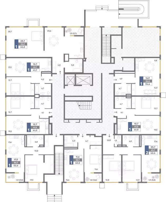 1-к кв. Крым, Симферопольский район, Мирновское с/пос, с. Белоглинка ... - Фото 2