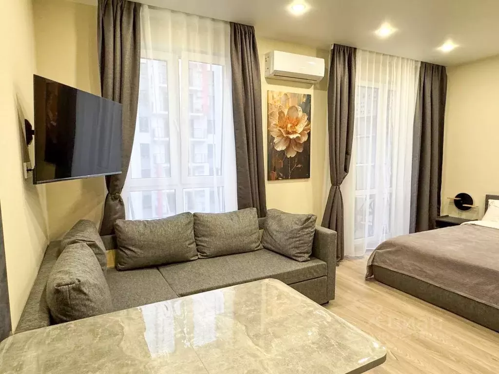Студия Краснодарский край, Сочи ул. Искры, 88к2 (30.0 м) - Фото 2