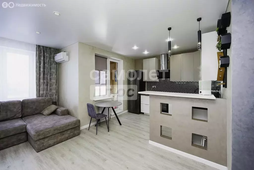 1-комнатная квартира: Омск, улица Крупской, 13/1 (38.5 м) - Фото 2