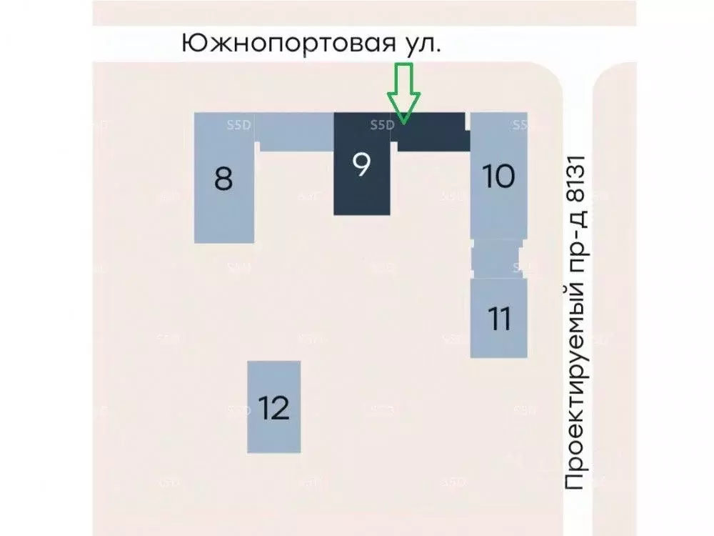 Торговая площадь в Москва Левел Южнопортовая жилой комплекс (74 м) - Фото 1