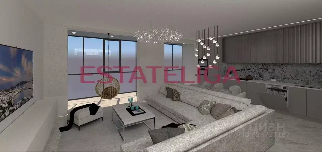 4-к кв. Москва Жилой комплекс остров, 2-й кв-л,  (144.3 м) - Фото 2