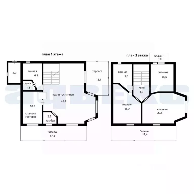 Коттедж в Ленинградская область, Всеволожский район, Сертоловское ... - Фото 2