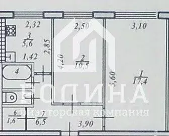 2-к кв. Хабаровский край, Хабаровск Имени Горького мкр, ул. Гагарина, ... - Фото 2