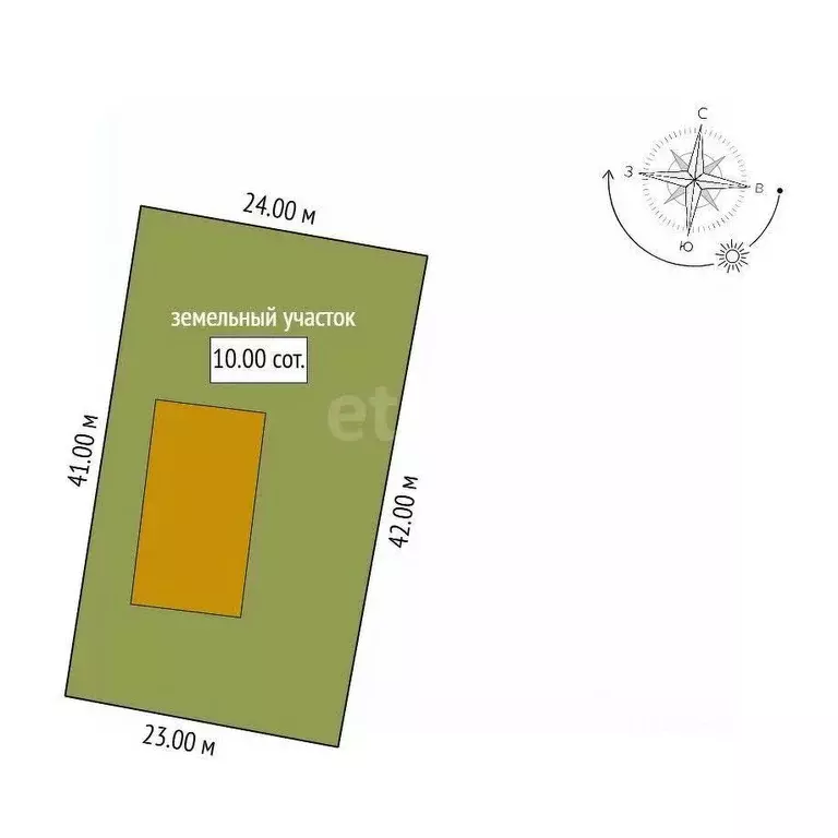 Участок в Амурская область, Благовещенск Свободная ул., 138 (10.0 ... - Фото 1