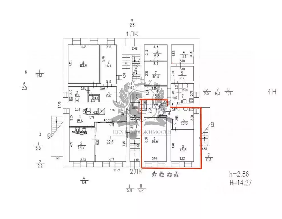 2-к кв. Санкт-Петербург Тамбовская ул., 30 (48.7 м) - Фото 2