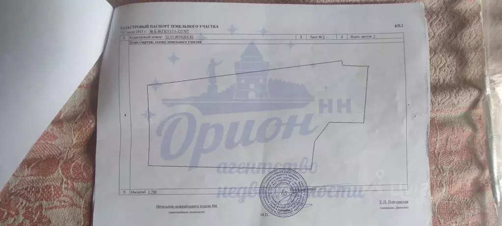 Участок в Нижегородская область, Городецкий муниципальный округ, д. ... - Фото 2