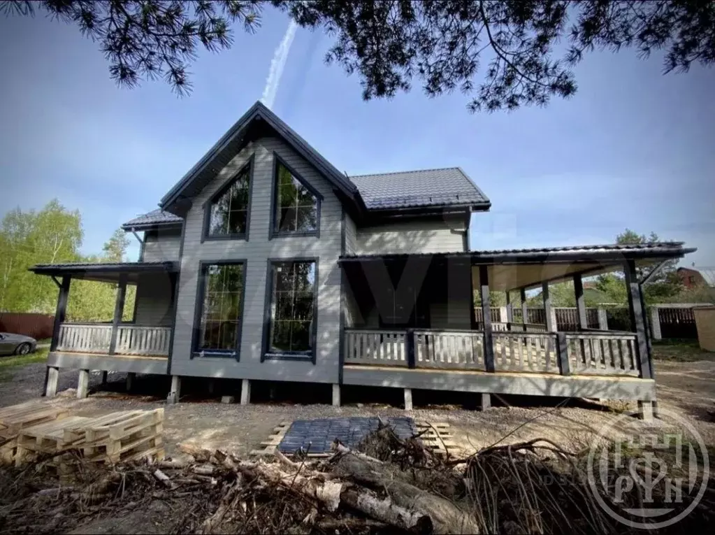 Дом в Ленинградская область, Ломоносовский район, Виллозское городское ... - Фото 1