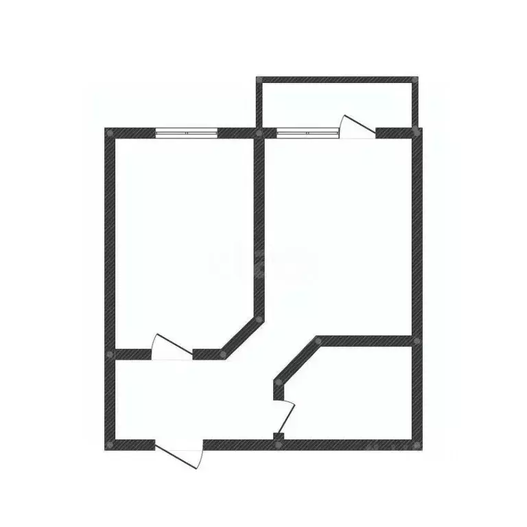 1-к кв. Татарстан, Казань ул. Ярышлар, 4 (43.4 м) - Фото 2