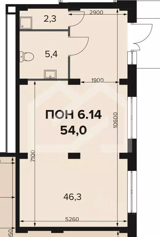 Помещение свободного назначения в Москва Ленинградское ш., 228к5 (54 ... - Фото 2