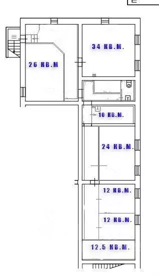 Помещение свободного назначения в Москва Мосфильмовская ул., 37К2 (174 ... - Фото 0