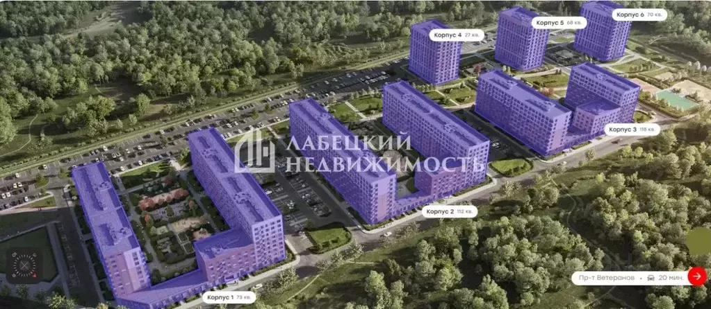 2-к кв. Ленинградская область, Новоселье г. Ломоносовский район, ... - Фото 2