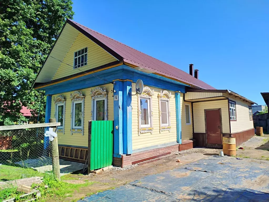 Дом в Ярославская область, Рыбинск ул. Пищевиков, 15 (96 м) - Фото 1
