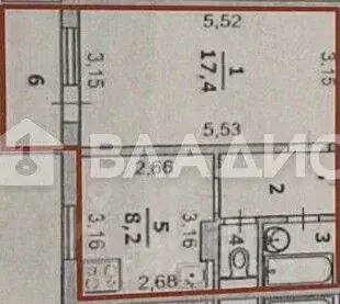 1-к кв. Белгородская область, Белгород ул. Шаландина, 4к3 (33.0 м) - Фото 1