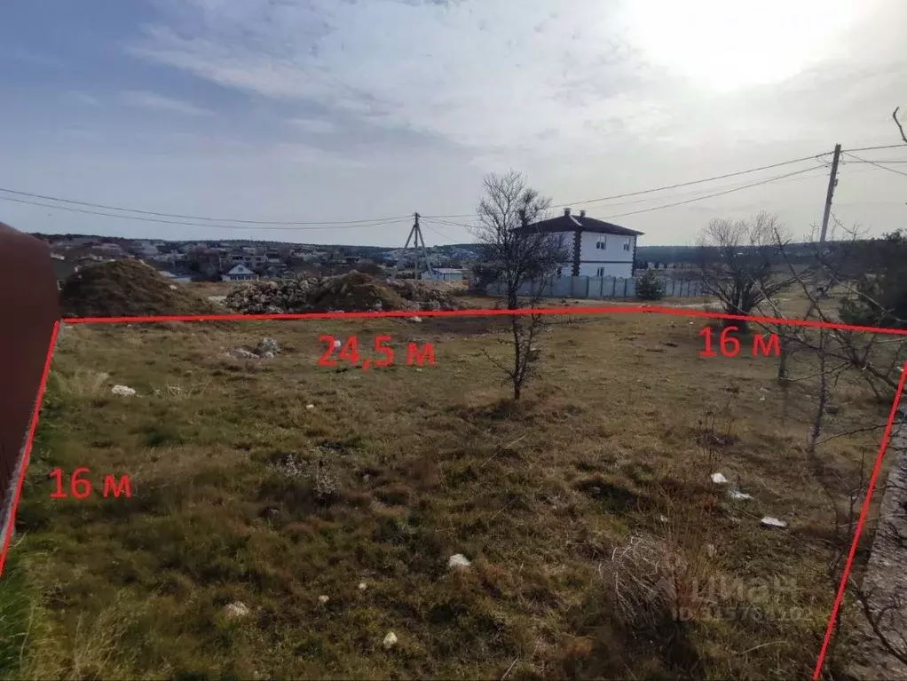 Участок в Севастополь Фрегат садоводческое товарищество, 124 (4.0 ... - Фото 1