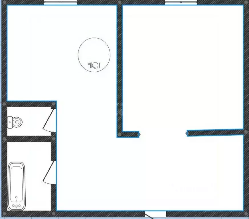 1-к кв. Иркутская область, Ангарск 271-й кв-л, 4 (42.1 м) - Фото 2