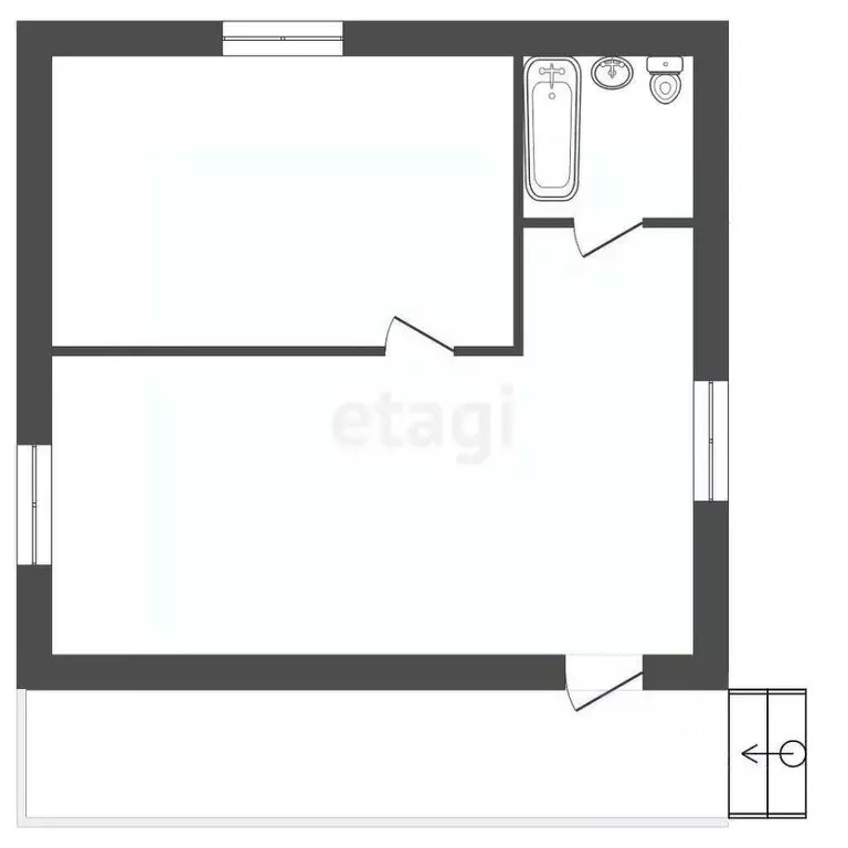 Дом в Ростовская область, Аксайский район, Рассветовское с/пос, пос. ... - Фото 2