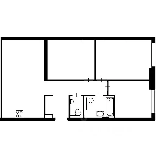 3-к кв. Москва ул. Поляны, 5Ак4 (79.0 м) - Фото 2