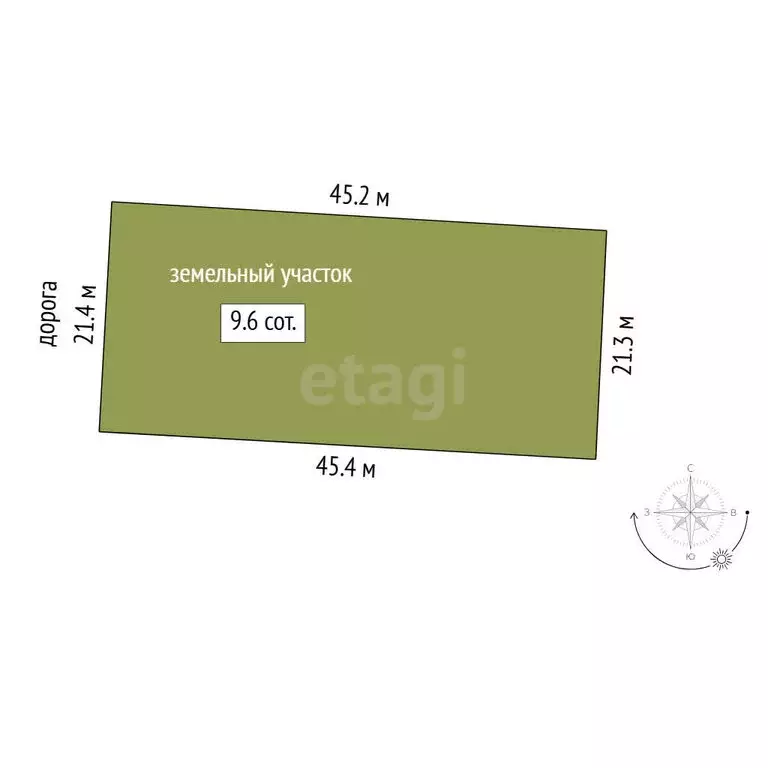 Участок в Тюмень, садовое товарищество Поле Чудес, Западная улица ... - Фото 1