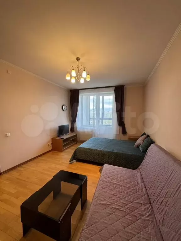 1-к. квартира, 38 м, 1/19 эт. - Фото 0