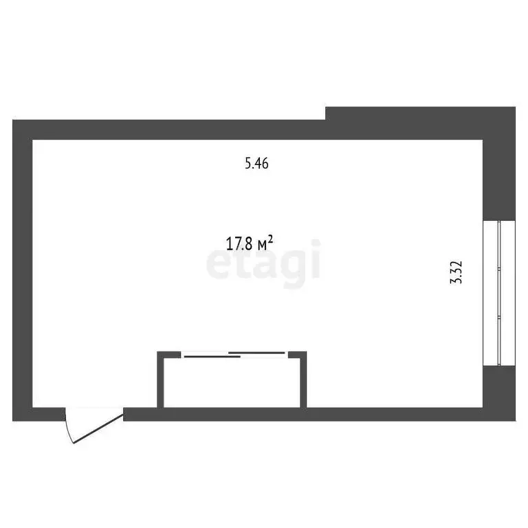1к в -комнатной квартире (13.5 м) - Фото 1