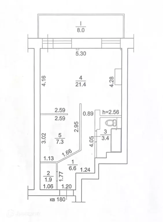 Продаётся 1-к квартира, 41 м - Фото 0
