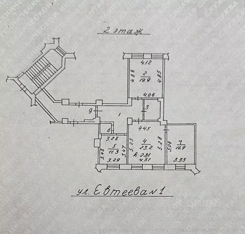 3-к кв. Челябинская область, Челябинск ул. Евтеева, 1 (92.4 м) - Фото 1