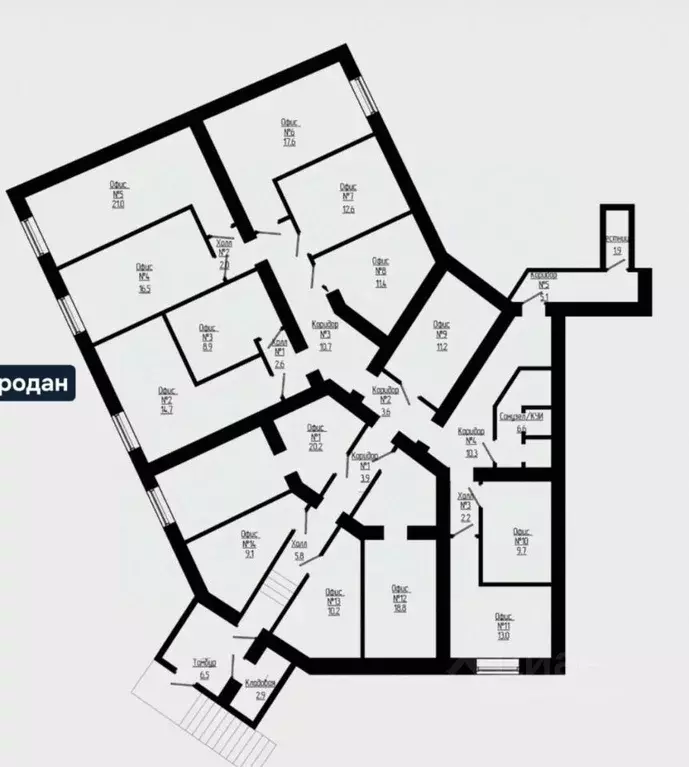 Офис в Татарстан, Казань ул. Зайни Султана, 8 (9 м) - Фото 2