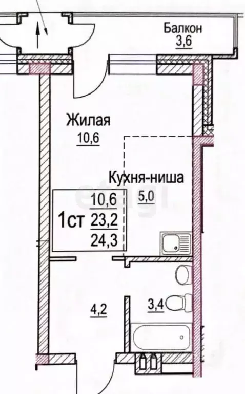 Студия Московская область, Красногорск городской округ, д. Аристово ... - Фото 1