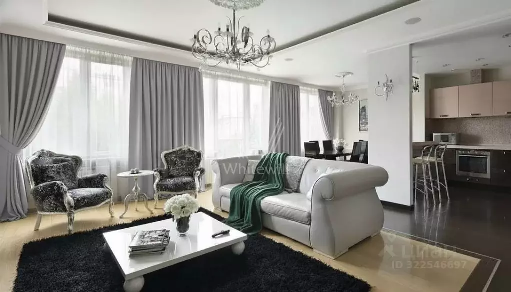 3-к кв. Москва ул. Большая Якиманка, 50 (140.0 м) - Фото 2