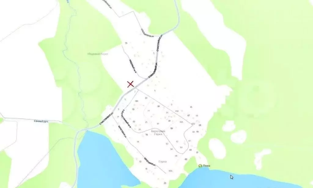 Участок в Выборгский район, Полянское сельское поселение, коттеджный ... - Фото 2