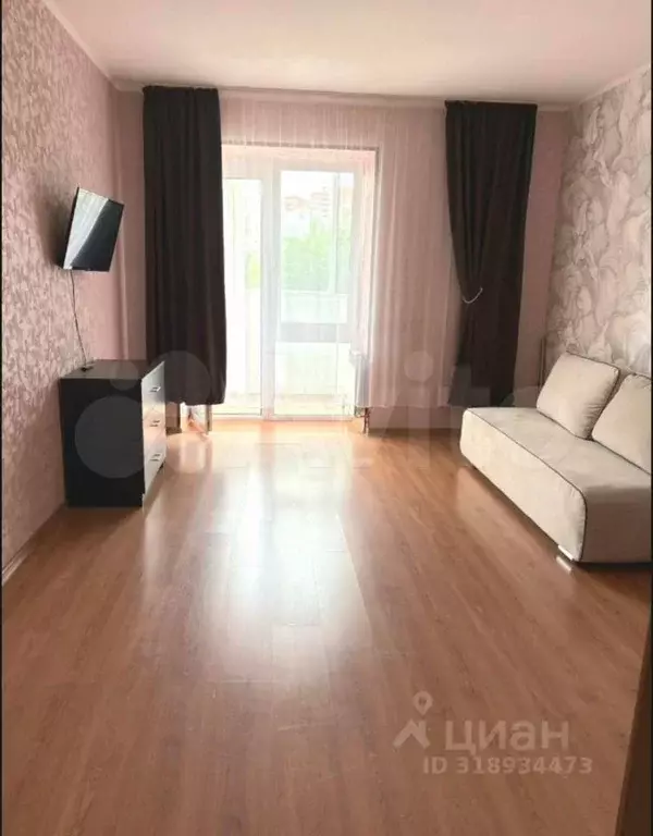 1-к. квартира, 46 м, 3/17 эт. - Фото 1