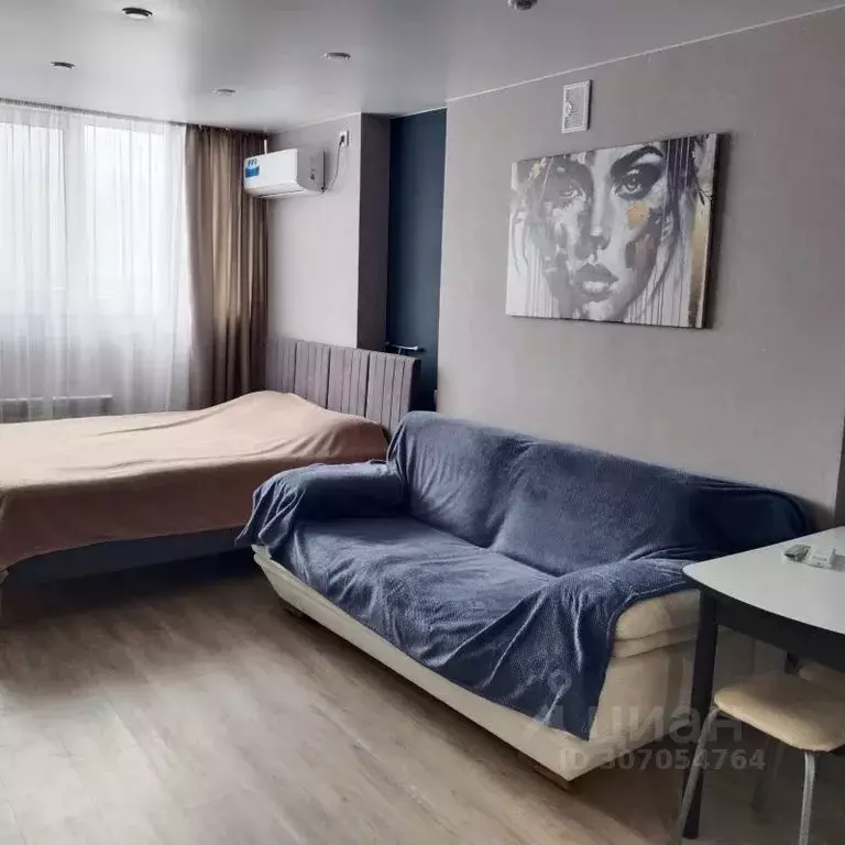 Студия Самарская область, Самара Запорожская ул., 22 (30.0 м) - Фото 1