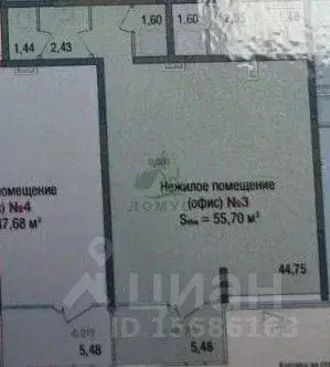 Торговая площадь в Московская область, Раменское ул. Семейная, 6 (55 ... - Фото 2