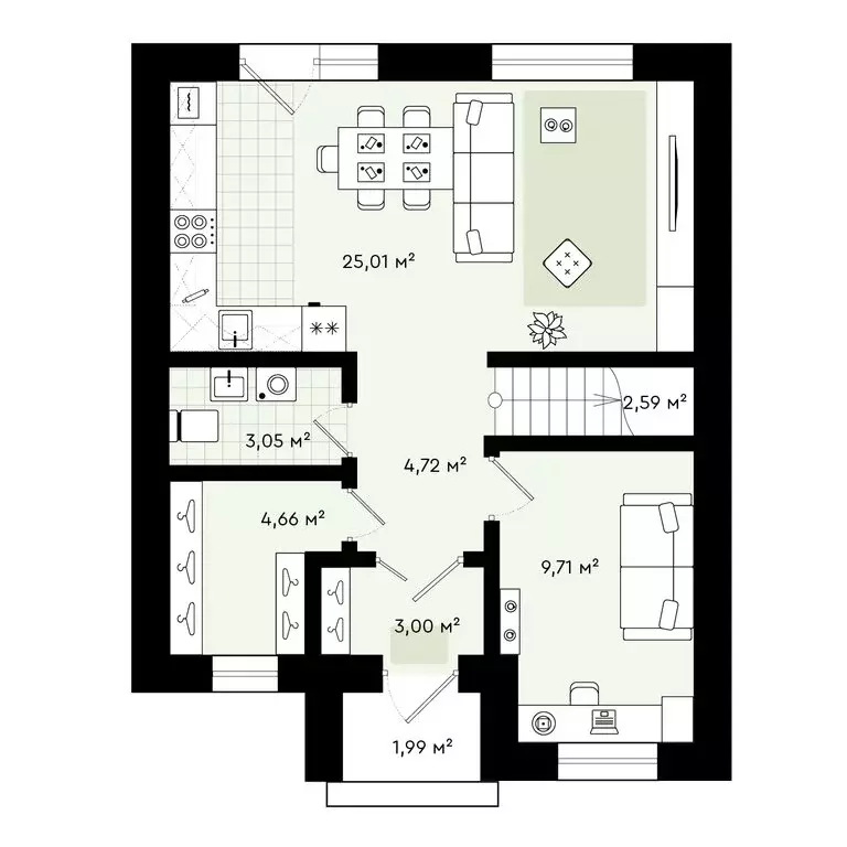 4-комнатная квартира: Тюмень, улица Алексея Рогожина, 47 (104.9 м) - Фото 0