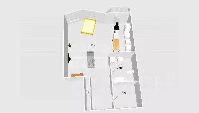 Студия Ульяновская область, Ульяновск пер. 2-й Мира, 24 (53.65 м) - Фото 2