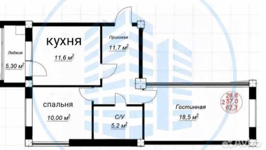 2-к кв. Ставропольский край, Ессентуки Никольская ул., 21к6 (57.5 м) - Фото 1