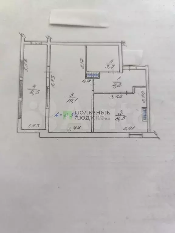 1-к. квартира, 40 м, 6/10 эт. - Фото 0