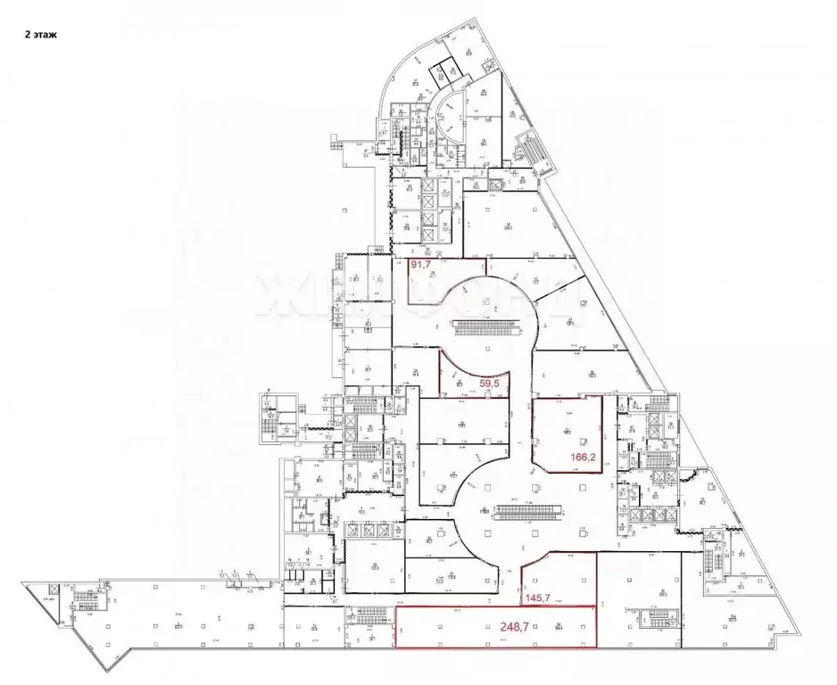 Помещение свободного назначения в Москва Новинский бул., 8 (249 м) - Фото 0