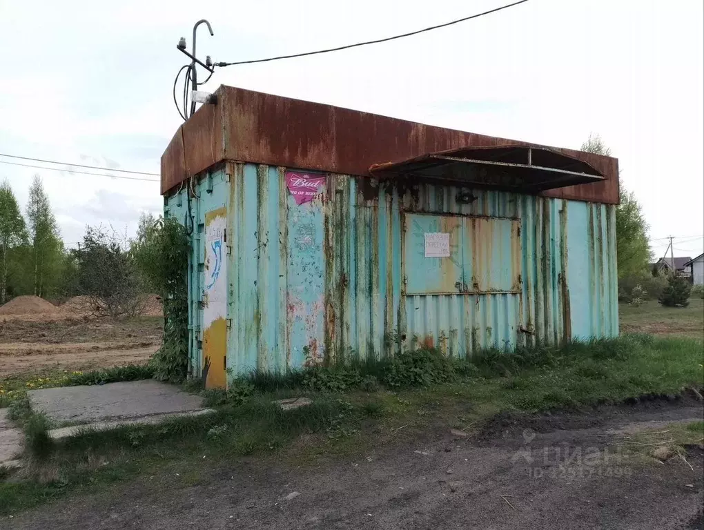 Гараж в Ленинградская область, Новая Ладога Волховский район, Северная ... - Фото 2