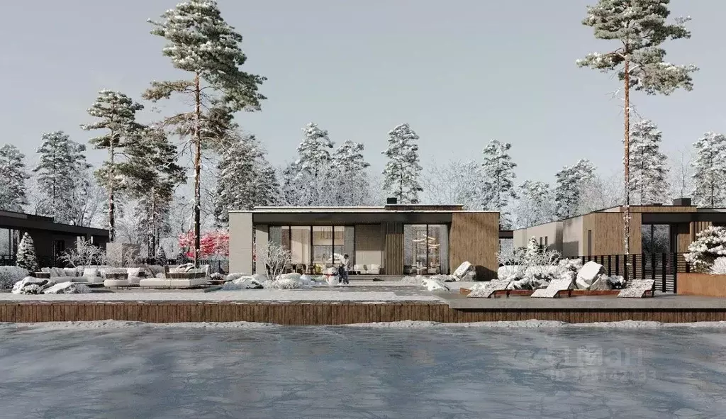 Коттедж в Ленинградская область, Выборгский район, Первомайское с/пос, ... - Фото 2