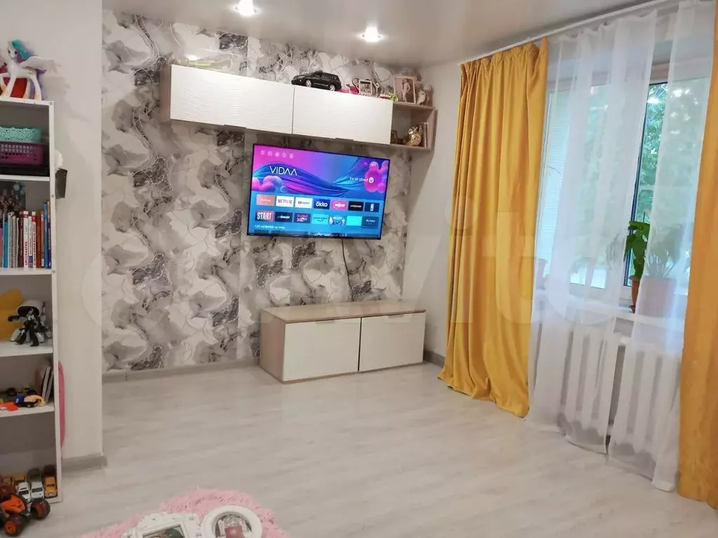 1-к. квартира, 36 м, 1/5 эт. - Фото 1
