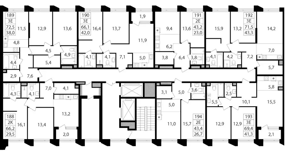 2-к кв. Москва Петровский Парк 2 жилой комплекс (72.5 м) - Фото 1