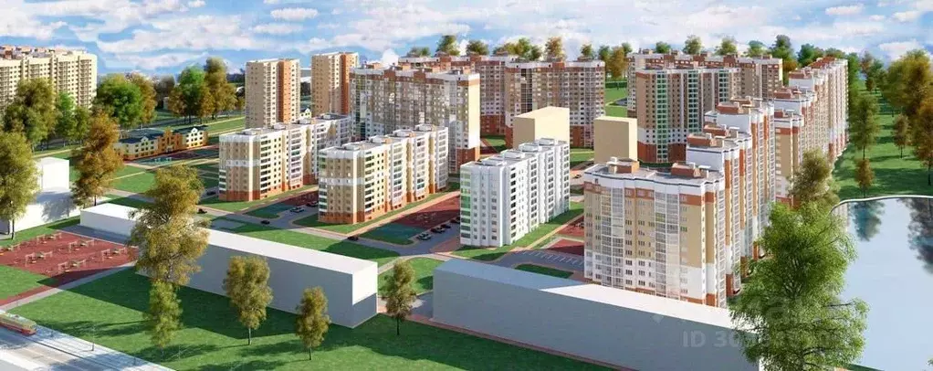 2-к кв. Кемеровская область, Кемерово 55-й мкр, 9 (55.8 м) - Фото 1