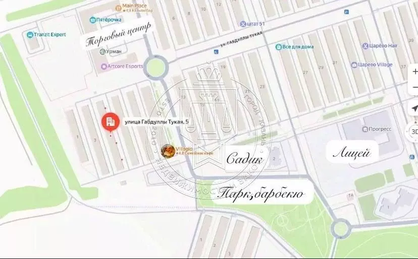 2-к кв. Татарстан, Пестречинский район, Шигалеевское с/пос, с. Новое ... - Фото 2