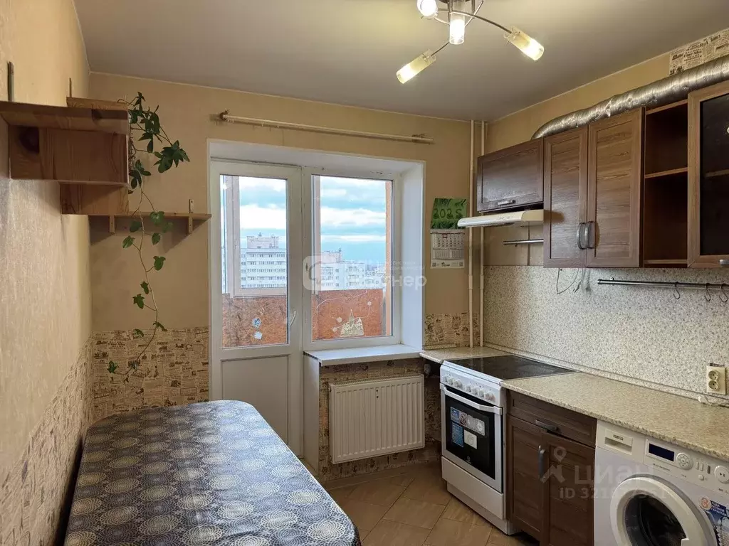 1-к кв. Санкт-Петербург пос. Шушары, просп. Новгородский, 7к2 (31.3 м) - Фото 1