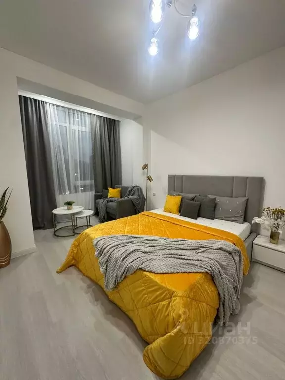 1-к кв. Кабардино-Балкария, Нальчик ул. Тарчокова, 125А (49.0 м) - Фото 0