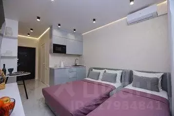1-к кв. Краснодарский край, Сочи Бытха мкр, ул. Ясногорская, 16/6к6 ... - Фото 0