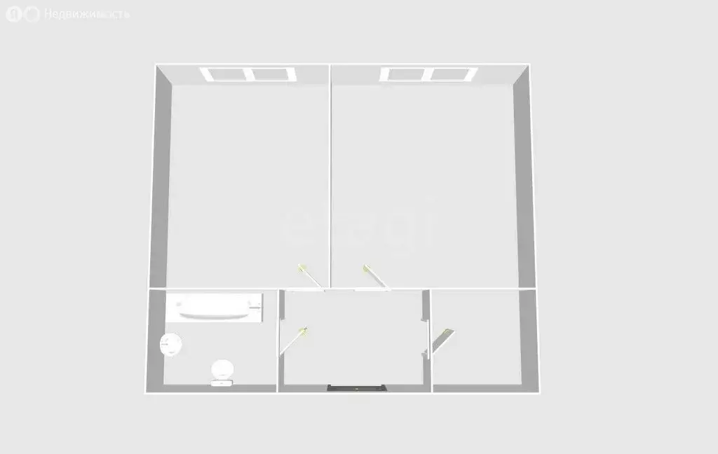 1-комнатная квартира: Южно-Сахалинск, улица имени Владимира ... - Фото 1